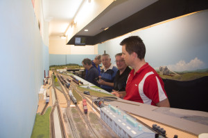 Yard Master Brendan with Barry and Rod in Knoxville.